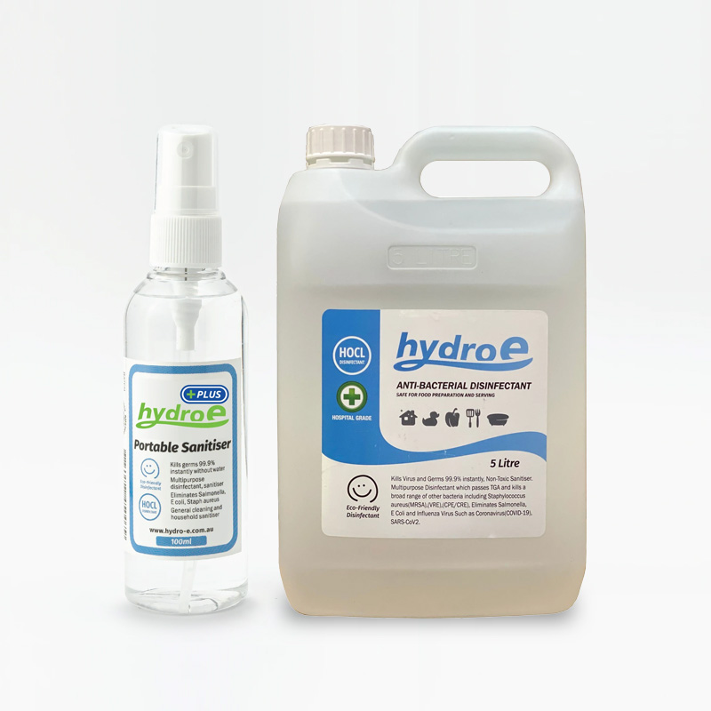 Hydro-E Disinfectant Solutions