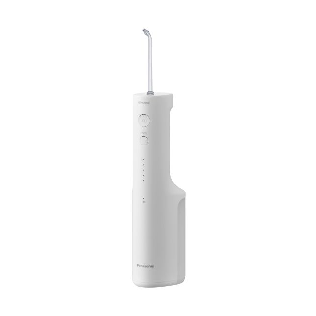 Panasonic Cordless Ultrasonic Water Flosser / Oral Irrigator (EW-DJ66) - Matt White