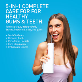 Panasonic Nano Cleanse Oral Irrigator/Water Flosser with Nano Bubble Jet Plus Nozzle (EW-NJ8A)