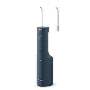 Panasonic Cordless Ultrasonic Water Flosser / Oral Irrigator (EW-DJ66) - Navy